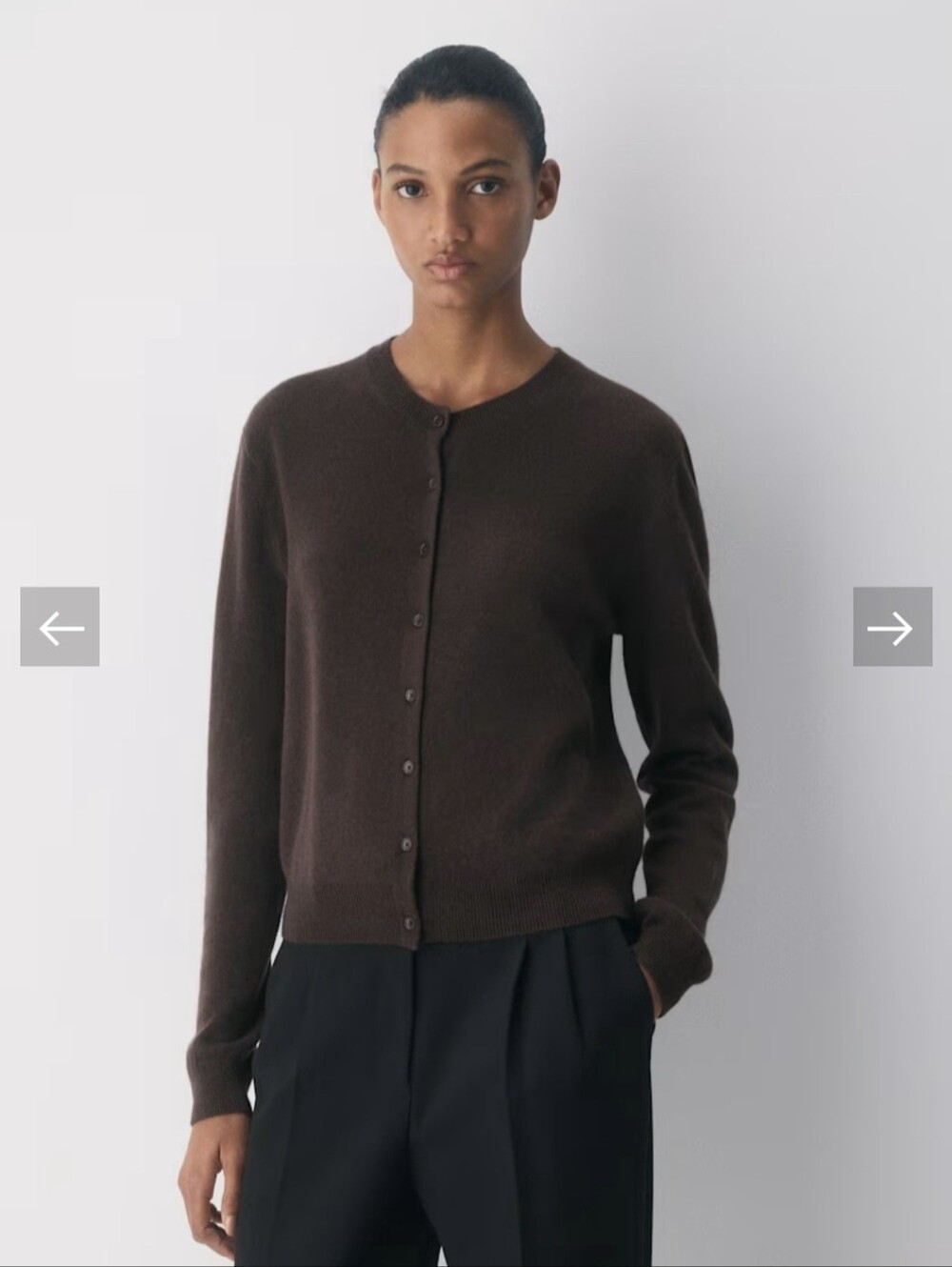 Aritzia Bare Cashmere Noteworthy Cardigan XS $168